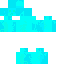 Blue skin: raw texture render