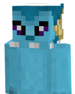 Blue skin: bust render