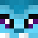 Blue skin: face render