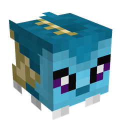 Blue skin: head render