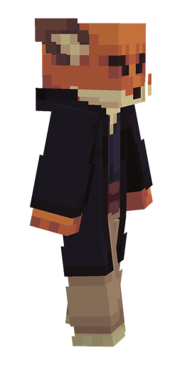 Black skin: body, right side render