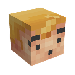 Blue skin: head render