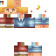 Blue skin: raw texture render