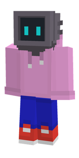 Blue skin: body, front render