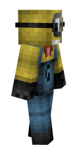 Black skin: body, right side render