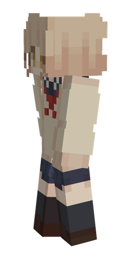 Orange skin: body, left side render