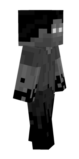 Black skin: body, right side render