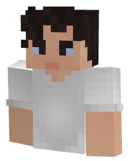 Blue skin: bust render