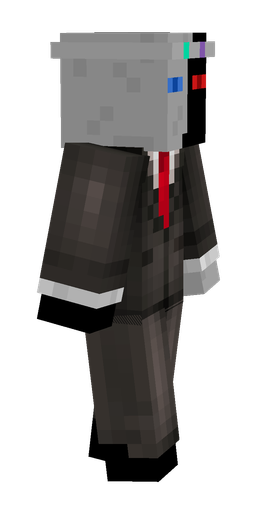 Black skin: body, right side render