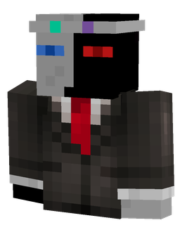 Black skin: bust render