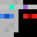 Black skin: face render