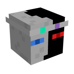 Black skin: head render