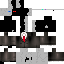 Black skin: raw texture render