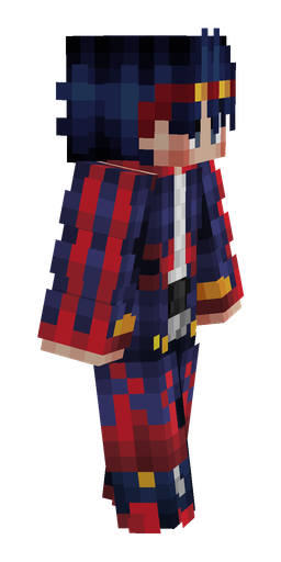 Black skin: body, right side render