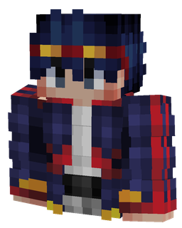 Black skin: bust render