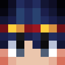 Black skin: face render