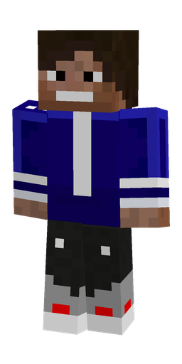 Black skin: body, front render