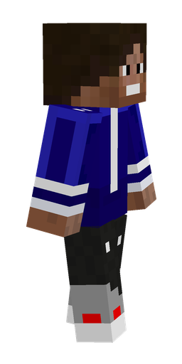 Black skin: body, right side render