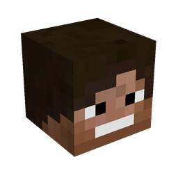 Black skin: head render