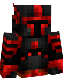 Black skin: bust render
