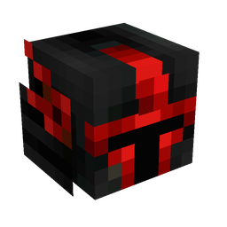 Black skin: head render