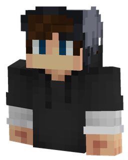 Black skin: bust render