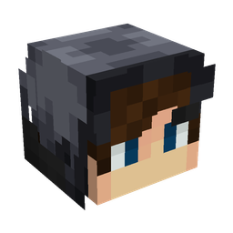 Black skin: head render