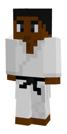 Brown skin: body, front render