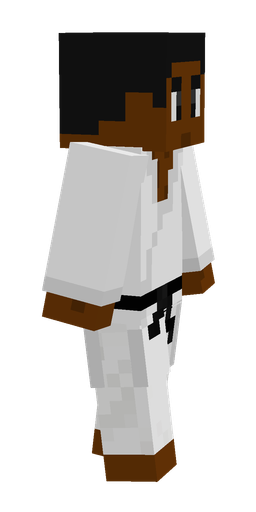 Brown skin: body, right side render
