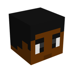 Brown skin: head render
