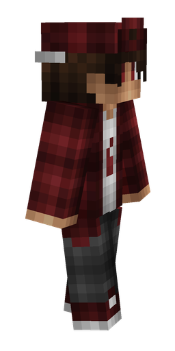 Black skin: body, right side render