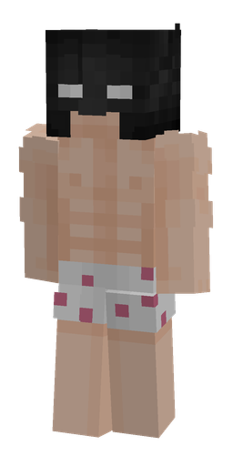 Black skin: body, front render
