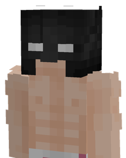 Black skin: bust render