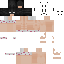 Black skin: raw texture render