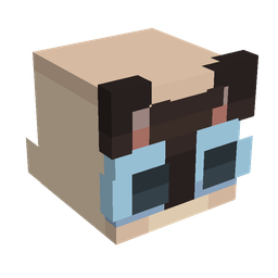 Black skin: head render