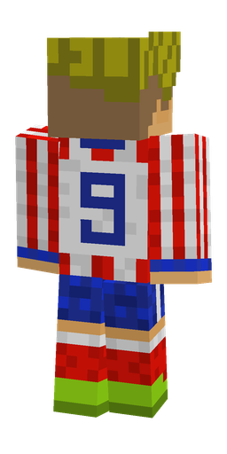 Classic skin: body, back render