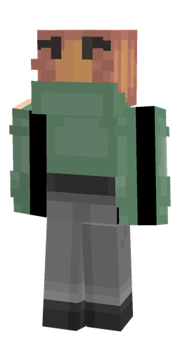 Classic skin: body, back render