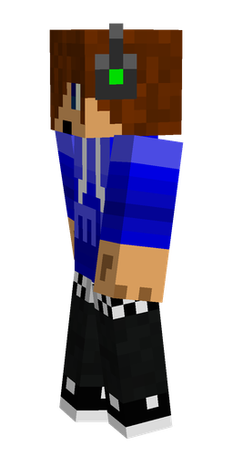 Black skin: body, left side render