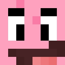 Pink skin: face render