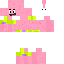 Pink skin: raw texture render