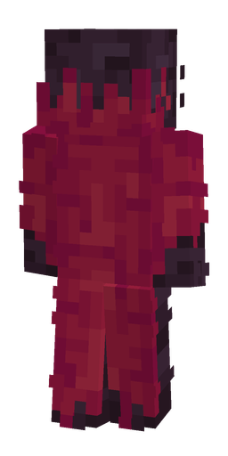 Pink skin: body, back render