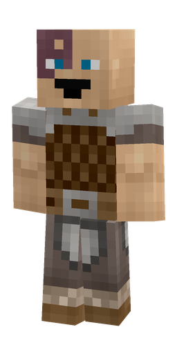 Brown skin: body, front render