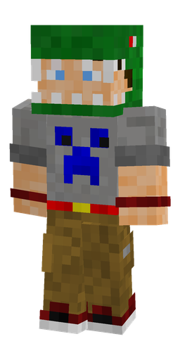 Brown skin: body, front render