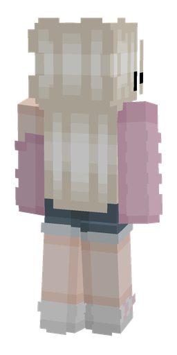 Orange skin: body, back render