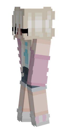 Orange skin: body, left side render