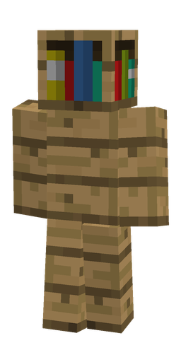 Brown skin: body, back render