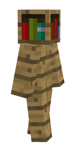 Brown skin: body, right side render