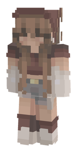 Gray skin: body, front render