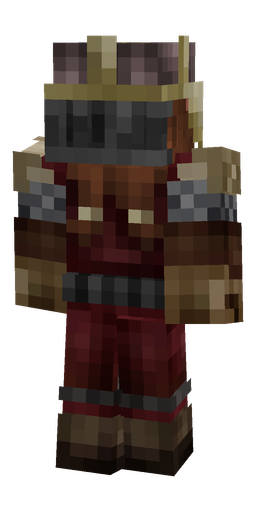 Black skin: body, back render