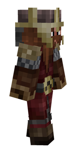 Black skin: body, right side render
